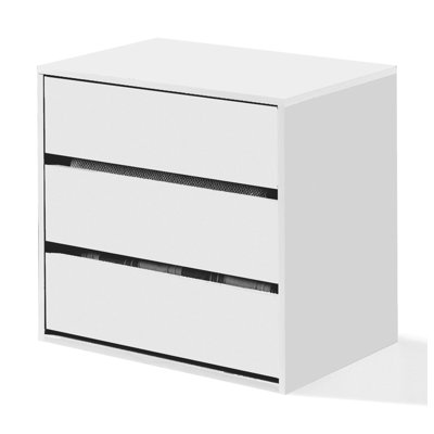 Icahn 152.4cm W 3 - Drawer Chest of Drawers