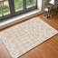Light Beige Modern Shaggy Rug, Geometric Easy to Clean Rug For Living Room, Dining Room, Bedroom-65066607