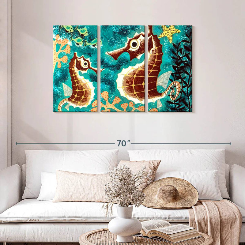 Ashelle Funky Seahores, H 28 po x l 45 po