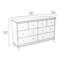 Commode six tiroirs Spencer