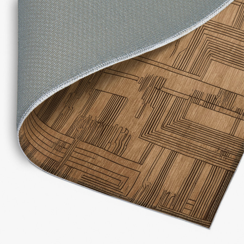 Tapis intérieur et extérieur ArtDeco, Rectangulaire 2 pi x 3 pi
