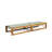 Denzer 78.75'' Long Reclining Acacia Single Chaise-115820805