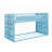 Cargo Aqua Finish Twin/Twin Bunk Bed
