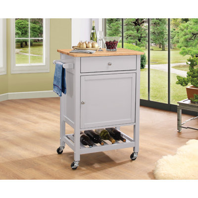 Roder Wood Kitchen Cart