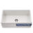 Platus Fireclay 33" L x18" W Farmhouse Kitchen Sink-102800259