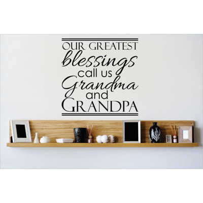 Text & Numbers Wall Decal