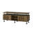 Rustic Tv Stand With Multiple Storage Compartments