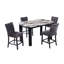 Table de bar Magy Dark Grey