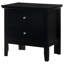 Table de chevet transitionnelle élégante-158384212