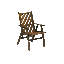 Classic Ipe Solid Wood Patio Dining Armchair Governor