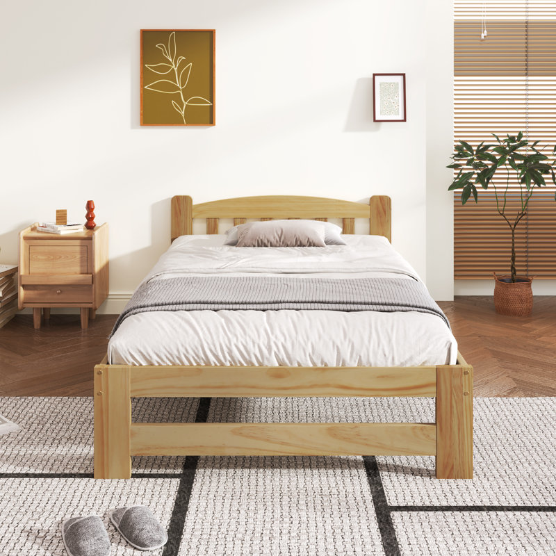 Solid Wood Bed