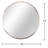 Round Wall Mirror with Metal Frame-2102192403-2102192413