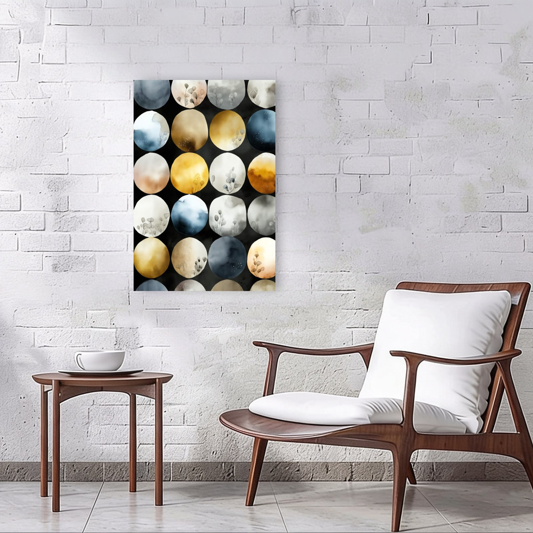 Soft Watercolor Botanicals Abstract Delicate Elegant Landscape Nature Wall Art Print