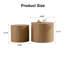 Ensemble de 2 tables basses gigognes avec base robuste-130040053