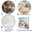 Reproduction d'art sur toile, "Prairies Charm In Winter Delight"-97188242-97188248