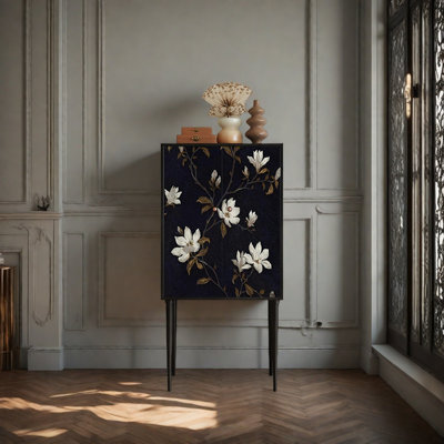 Bibliothèque française de style rétro classique