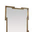 Creedence Rectangle Brass Mirror
