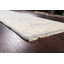 Tapis de couloir gris en Tapis décoratif laine de conception unique 2 pi 8 po x 9 pi 4 po noué à la main New Age