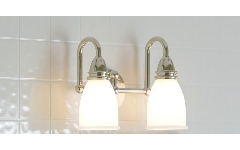 Findlay Vanity Light, Aged Brass