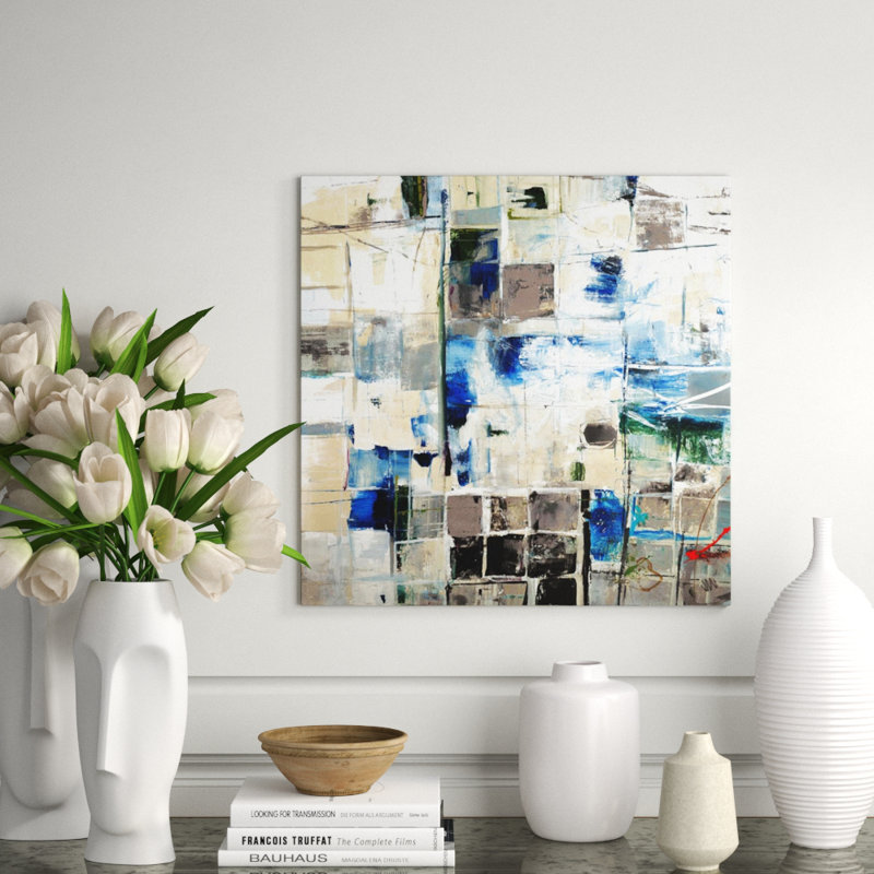 Window Message Print by Chelsea Art Studio, 24" H x 24" W x 1.5" D, Plexi