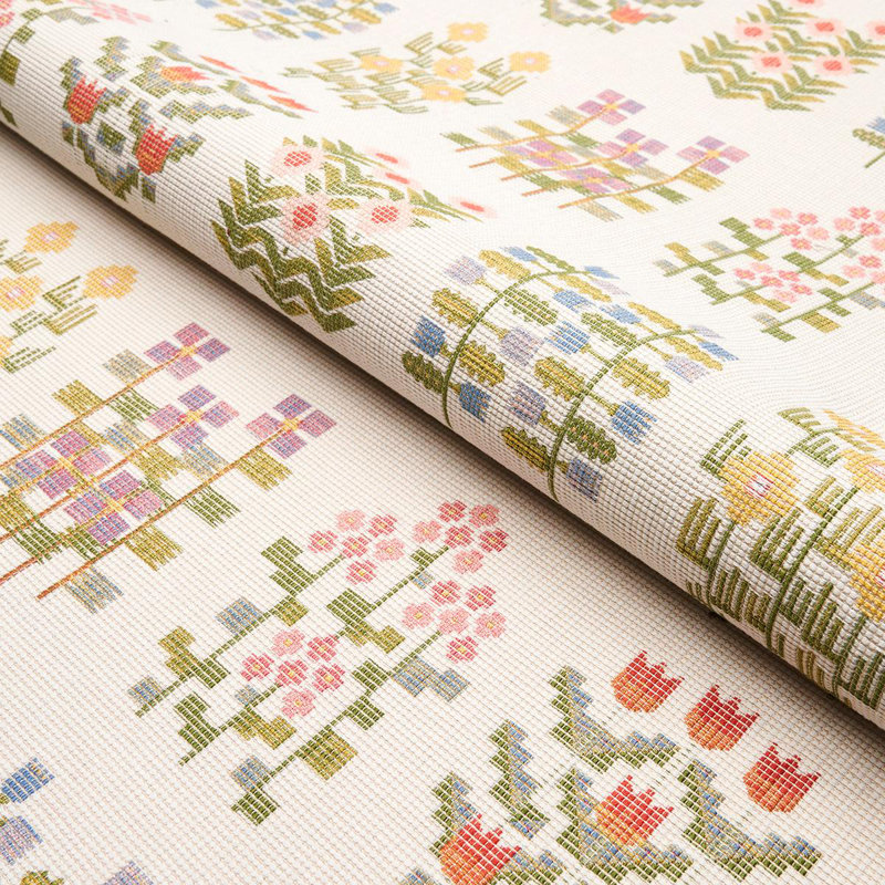 Tissu de tapisserie Annika, Ivoire