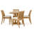 Westminster Teak Square Teak Outdoor Dining Table , 36'' in. W 36'' in. D