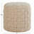 Round 16" Ottoman In Dark Grey Velvet-345718689