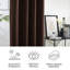 Polyester Blackout Grommet / Eyelet Curtain Pair-101549693