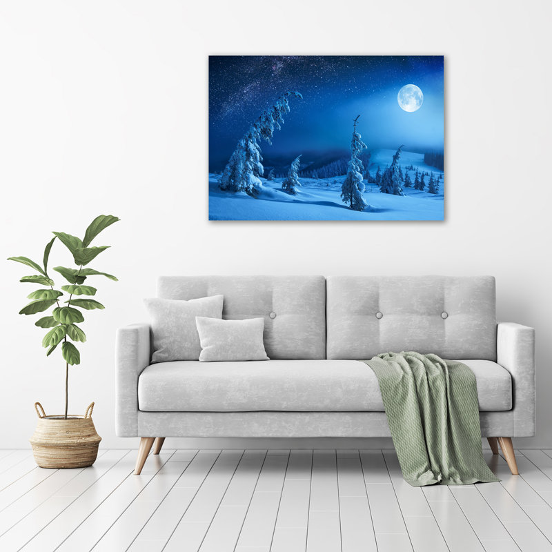 Moonlight - No Frame Print on Glass