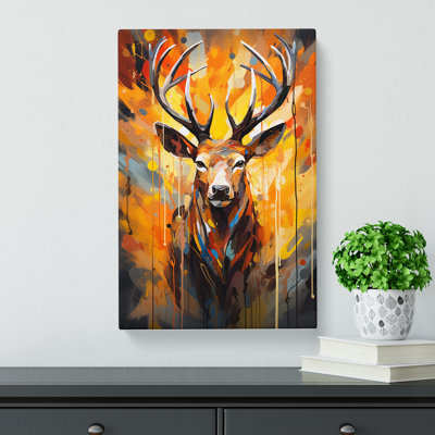 Deer Abstract No.2 - Print