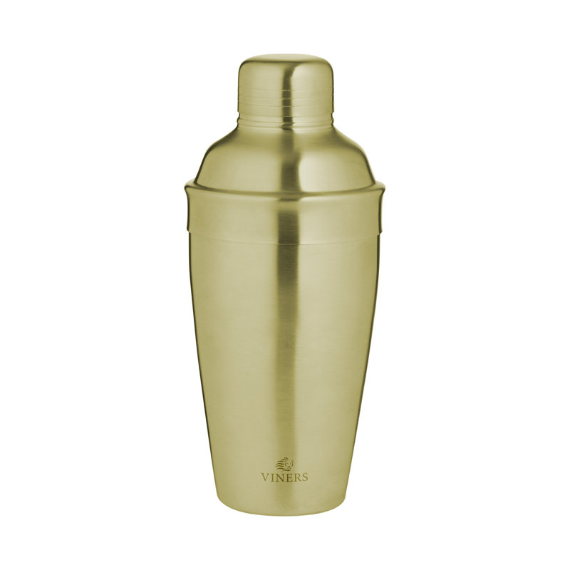 Barware Cocktail Shaker 500ml, Gold