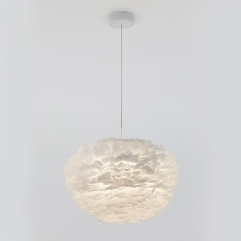 Luminaire suspendu géométrique à 1 lumière DEL Feuget