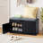 Upholstered Shoe Storage Bench-666009348