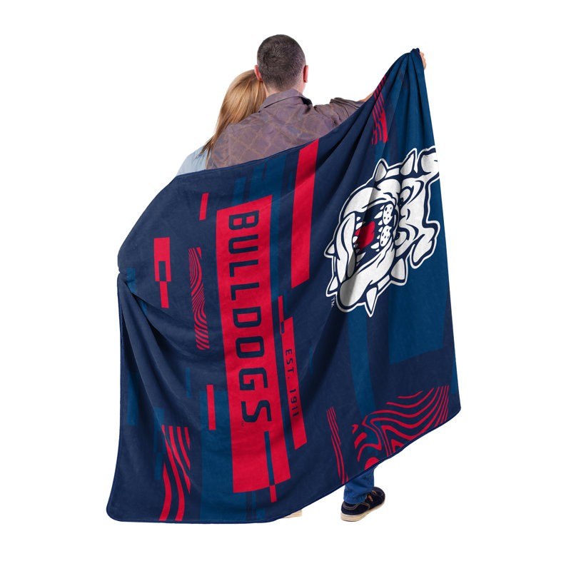 Throw Blanket, Blue/Red, Fresno State Bulldogs