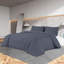 Black Egyptian Quality Cotton Traditional Duvet Cover Set-1459798363-1459798339