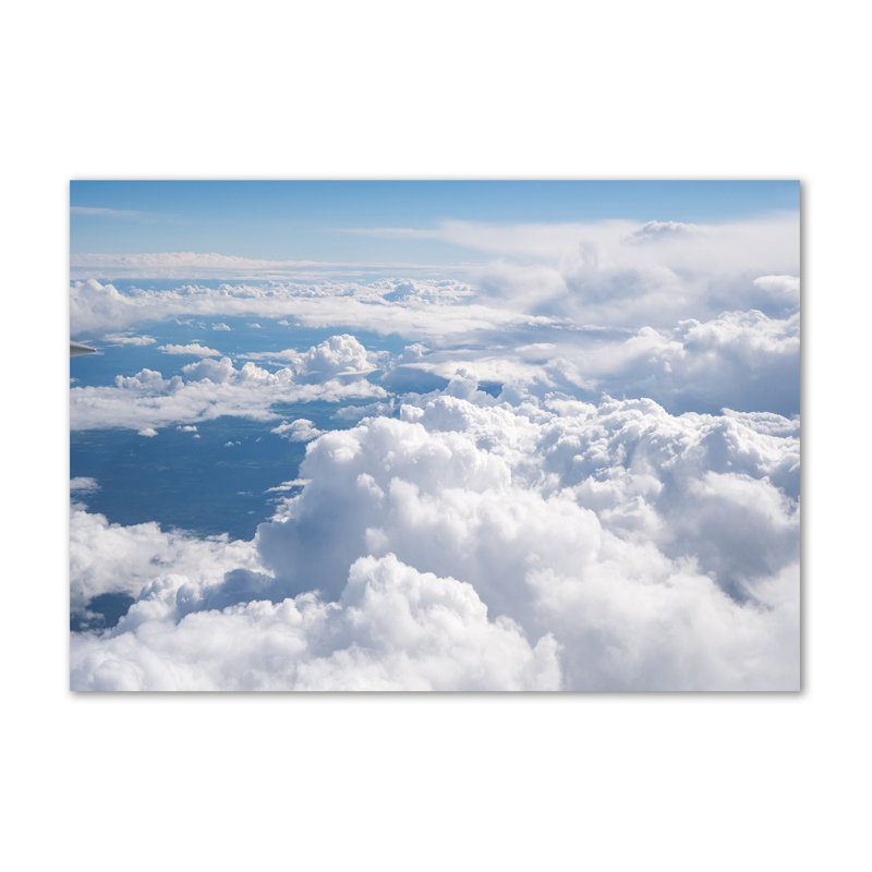 View From The Plane - Wrapped Canvas Print