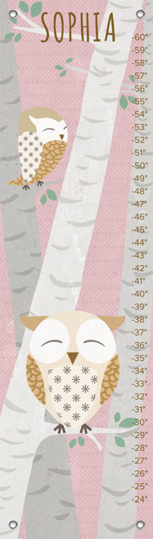 Tableau de croissance personnalisé Birchwood Owl, Oui