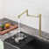 CASAINC Pot Filler Kitchen Faucet with 2 Handle