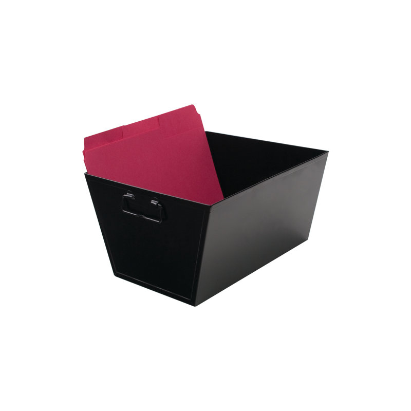 Casier à dossiers en acier-classeur à Taille lettre, H 11,75 po x l 13,25 po x p 8 po