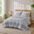 3-Piece Full/Queen Quilt Set,Aqua