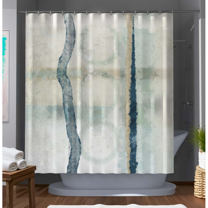 Rideau de douche abstrait Jolina