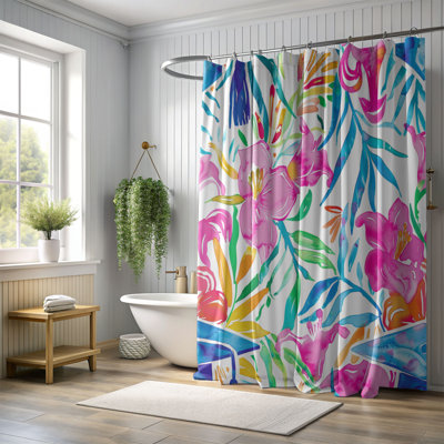 Elegant Academic Caps - 1 Piece Standard Shower Curtain
