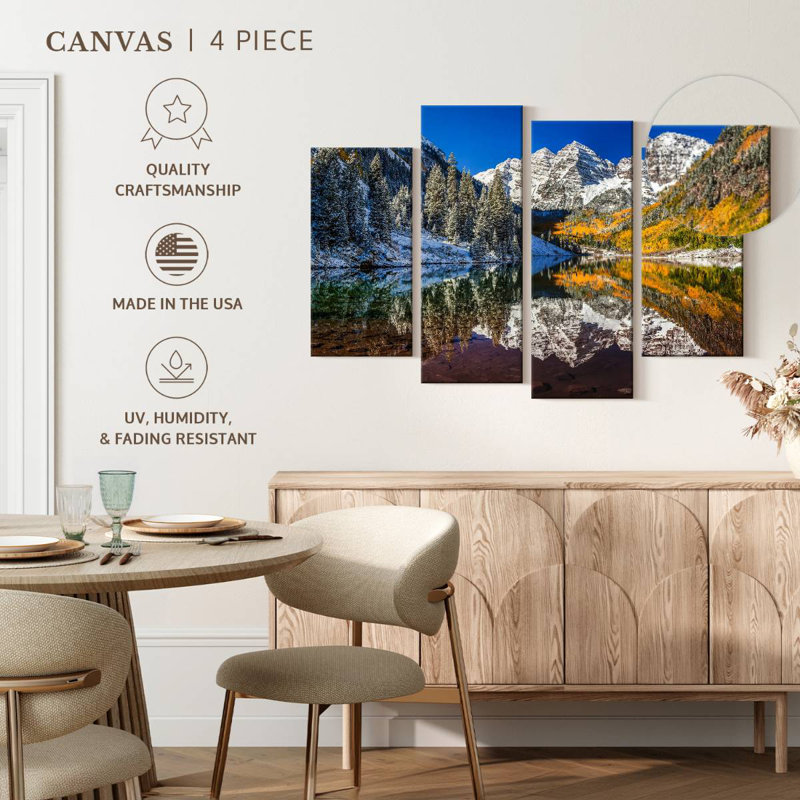 Alvord Majestic Maroon Bells, 27" H x 43" W