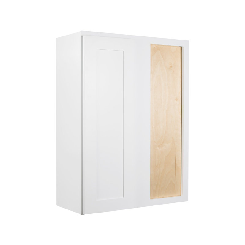 Armoires murales blanches Koville Shaker, H 36 po