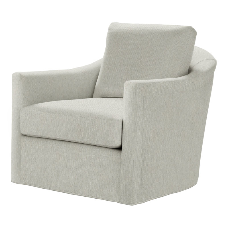 Catalina Swivel Armchair, Page Oyster (Performance fabric) 1355-92, Dune