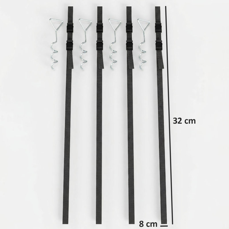 HOMCOM 0.6cm Anchor Kit