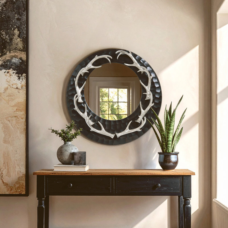 Brooklyn Metal Flat Wall Mirror