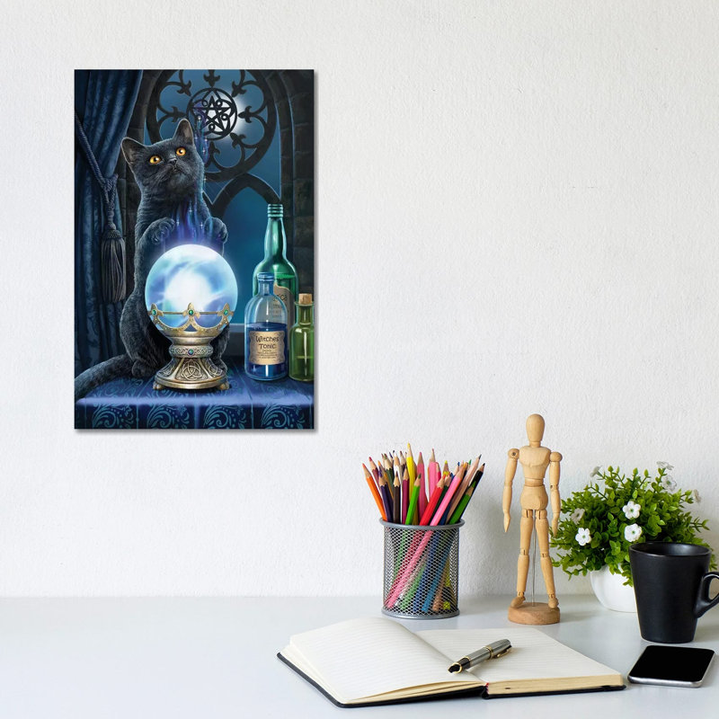The Witches Apprentice 1 Piece Wrapped Canvas Wall Art, 20.32 cm H x 30.48 cm W