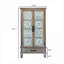 Armoires | Armoire de rangement de 55,12 pouces de hauteur, 2 portes et 1 tiroir, polyvalente et polyvalente | blanc cassé | Bois massif et panneau de fibres à densité moyenne