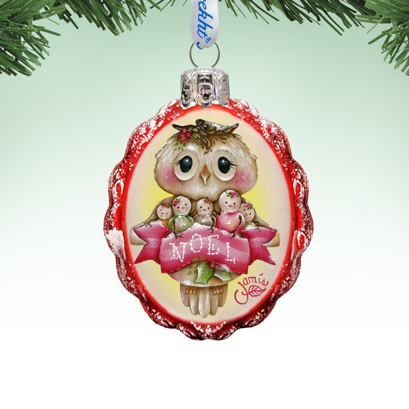 Ornement boule Keepsake Noel Owl
